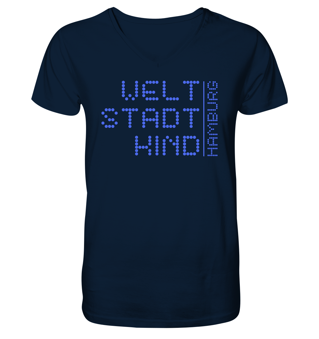 WSK HAM - Mens Organic V-Neck Shirt