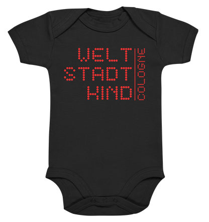 WSK CGN red - Organic Baby Bodysuite