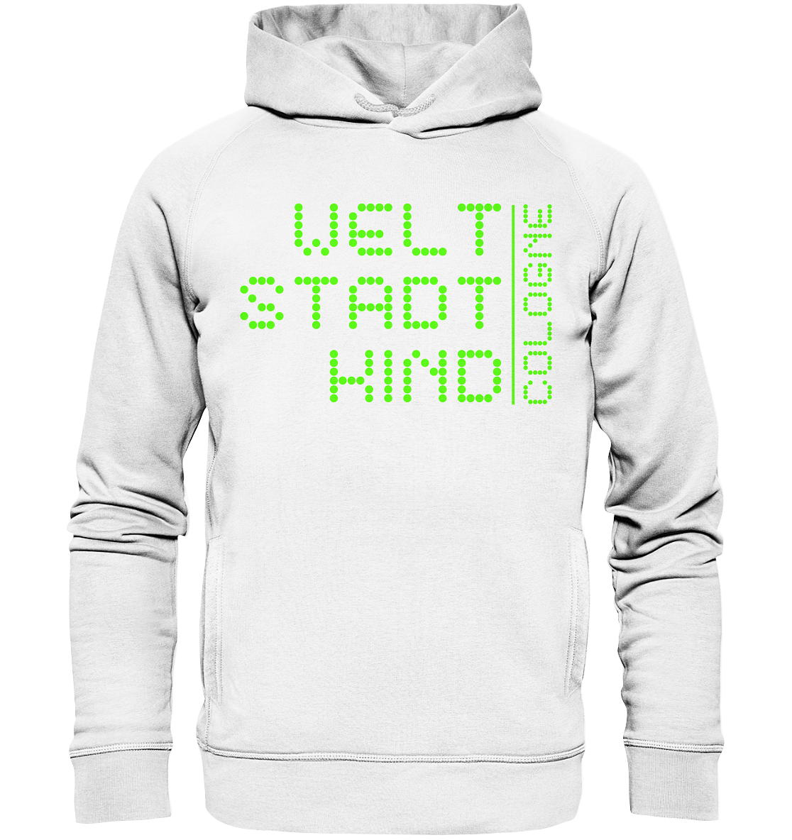 WSK CGN green - Organic Fashion Hoodie