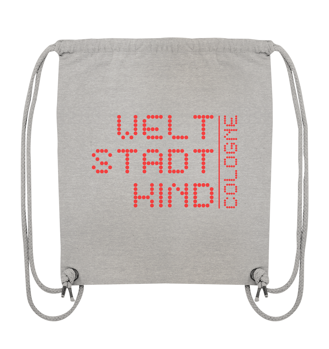 WSK CGN red - Organic Gym-Bag