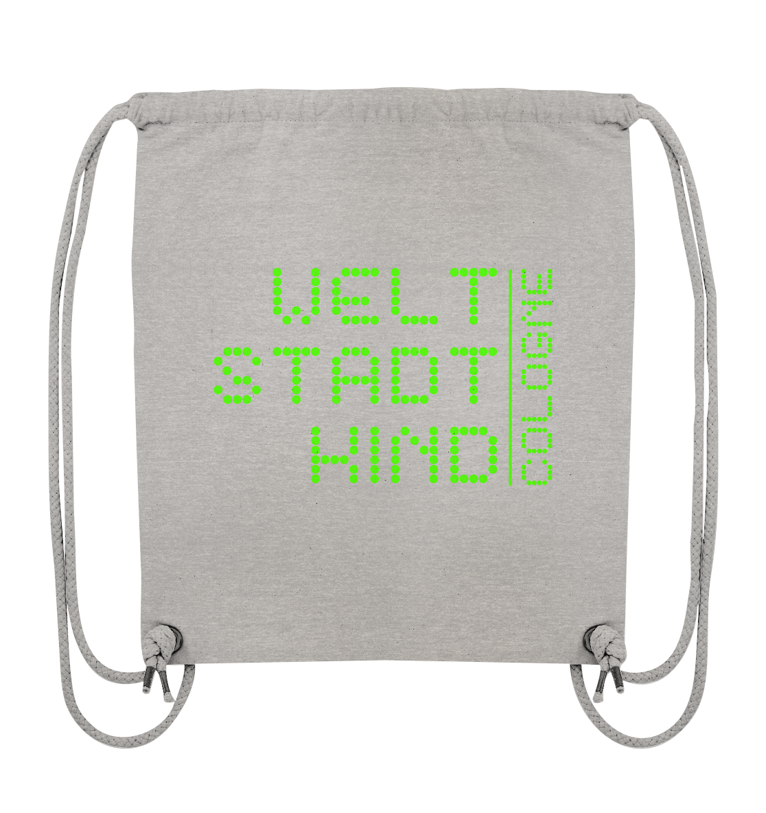 WSK CGN green - Organic Gym-Bag