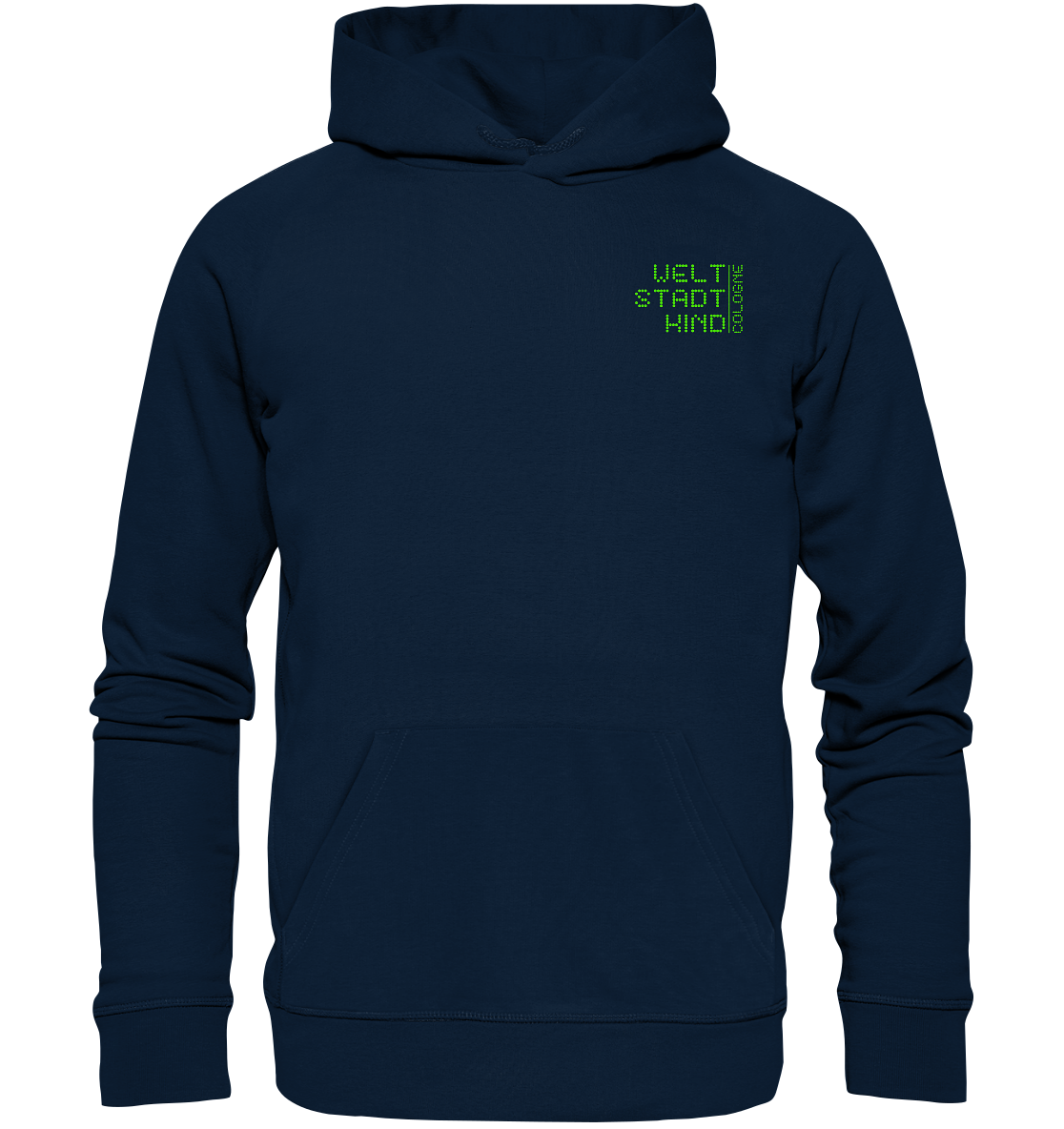 WSK CGN green - Organic Hoodie