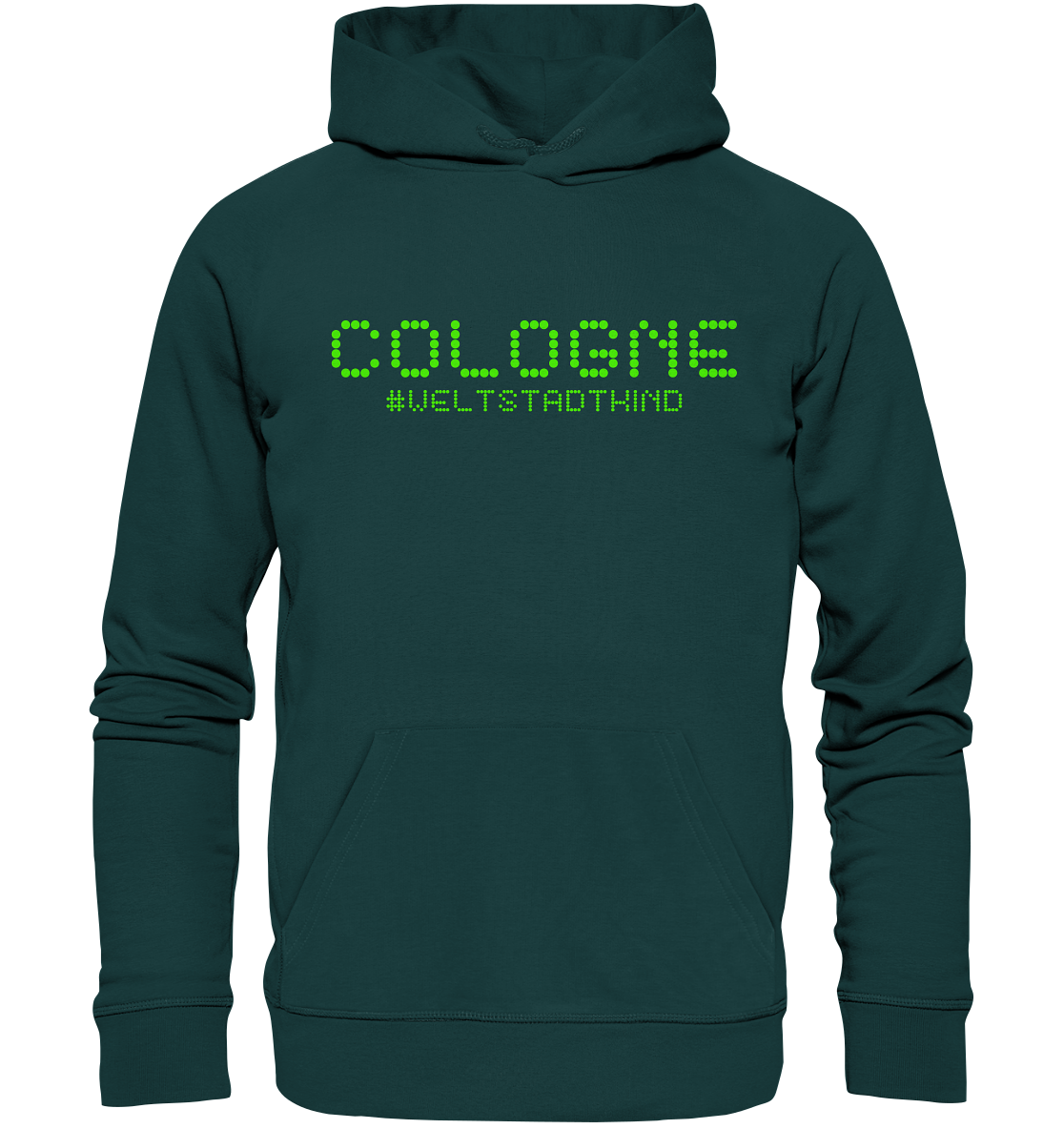 CGN #WSK green - Organic Hoodie