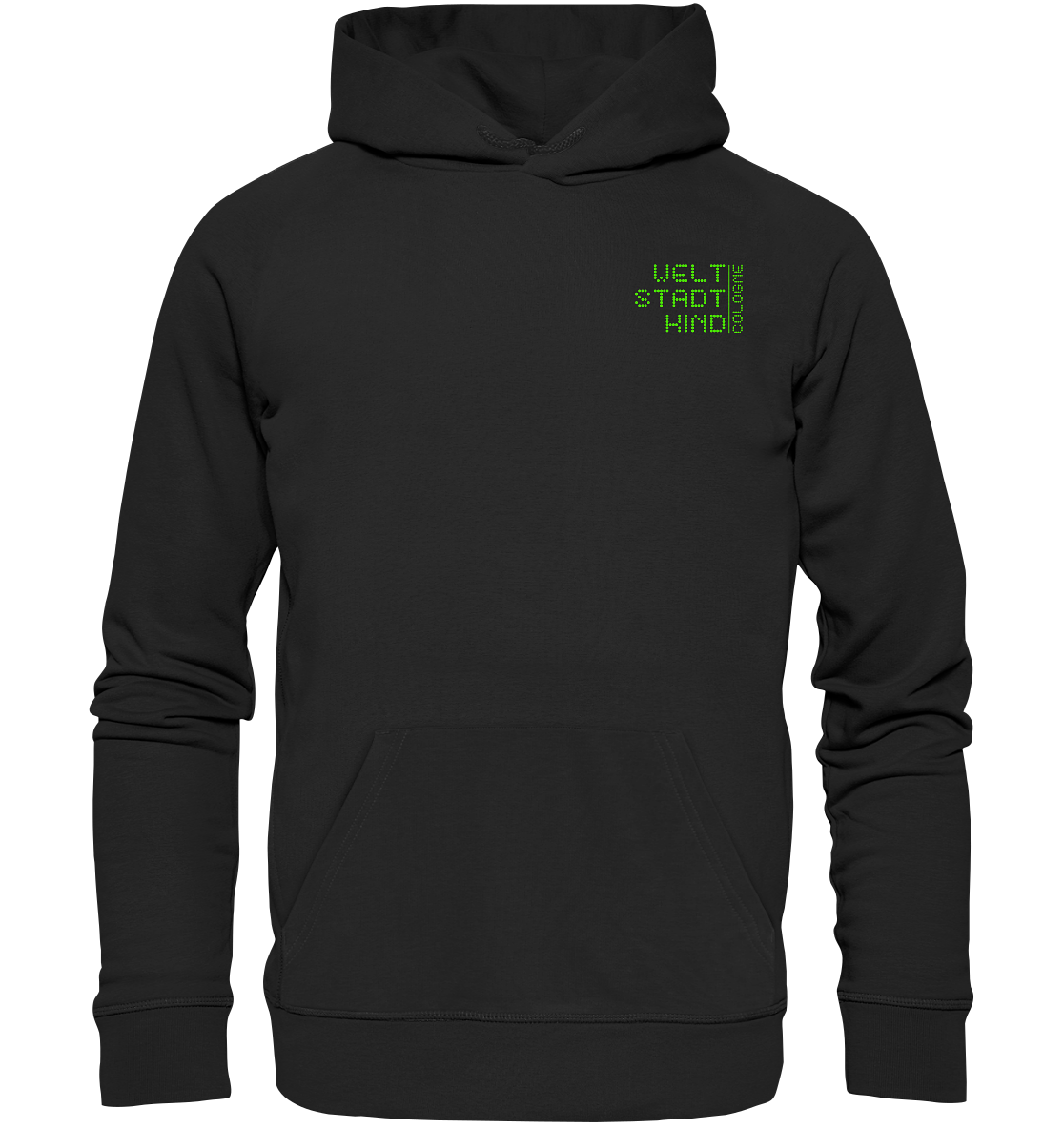 WSK CGN green - Organic Hoodie