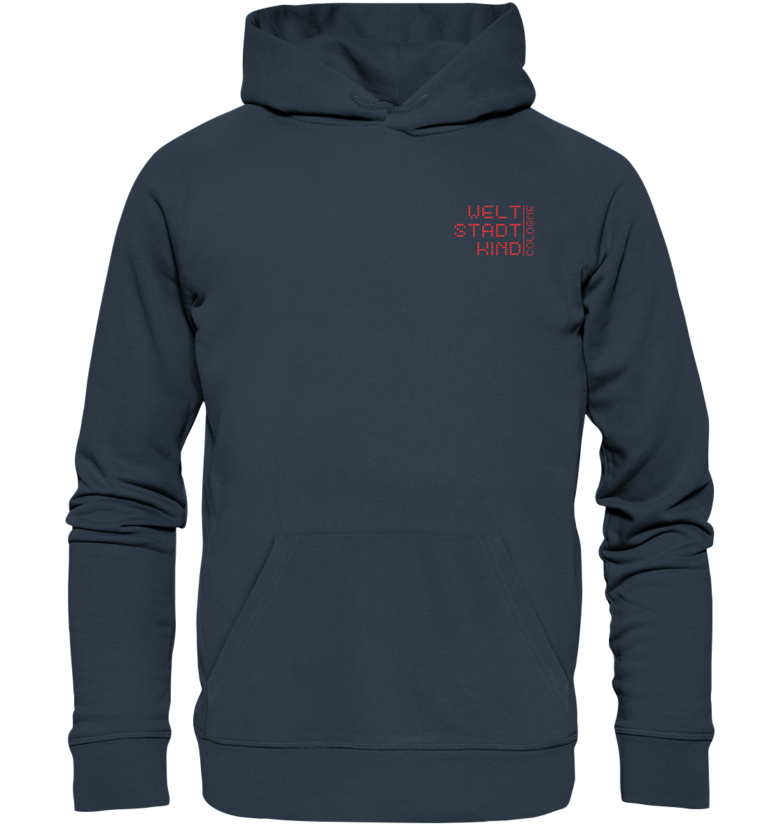 WSK CGN red - Organic Hoodie