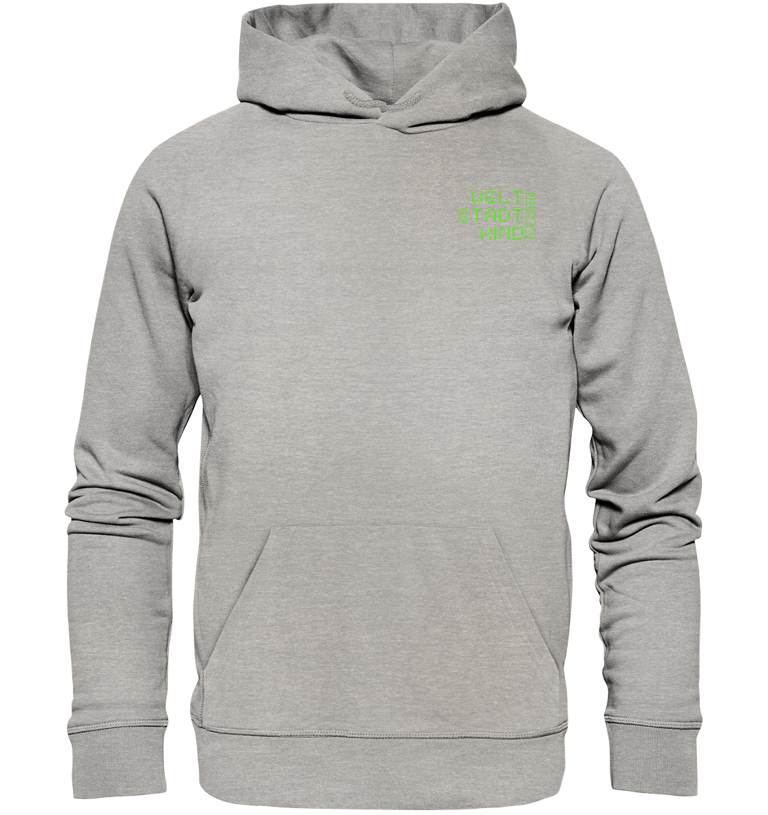 WSK CGN green - Organic Hoodie