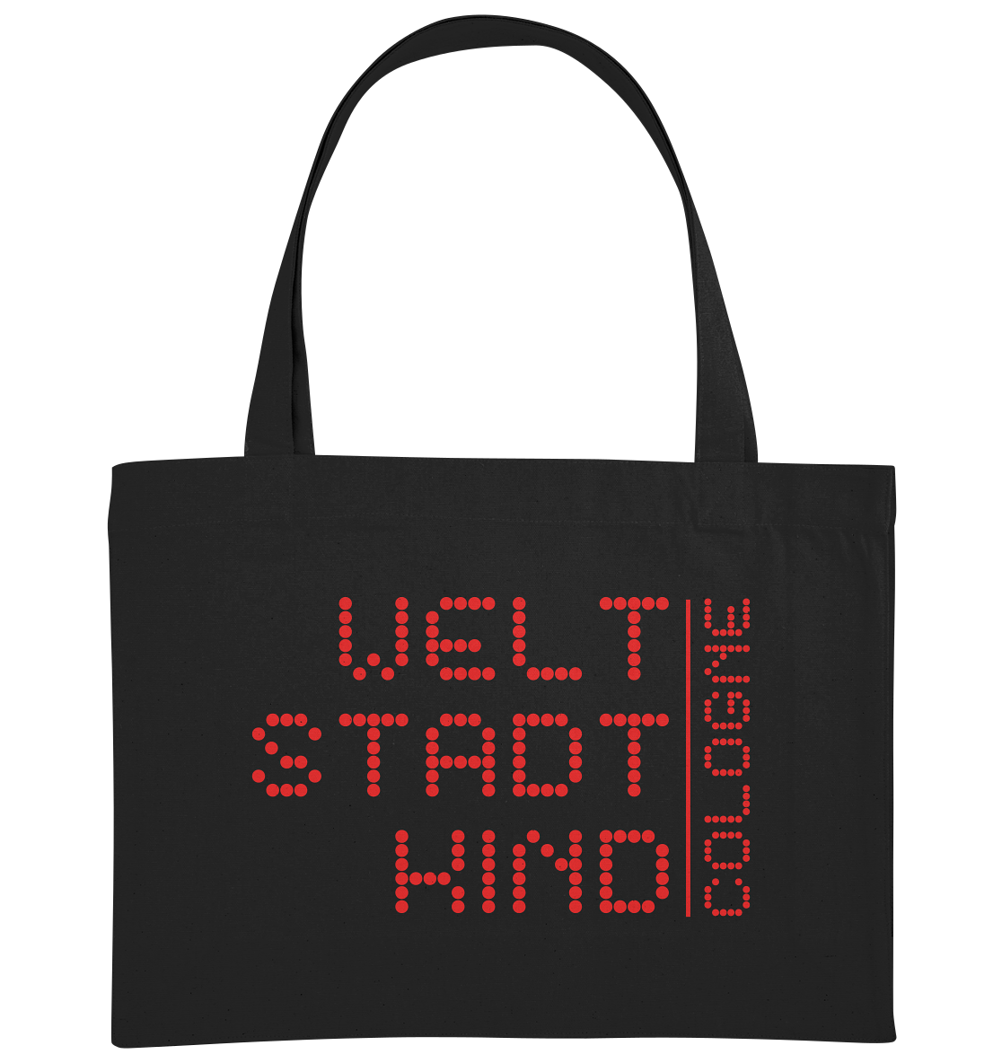 WSK CGN red - Organic Shopping-Bag