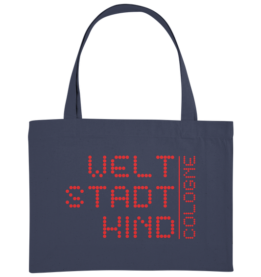WSK CGN red - Organic Shopping-Bag