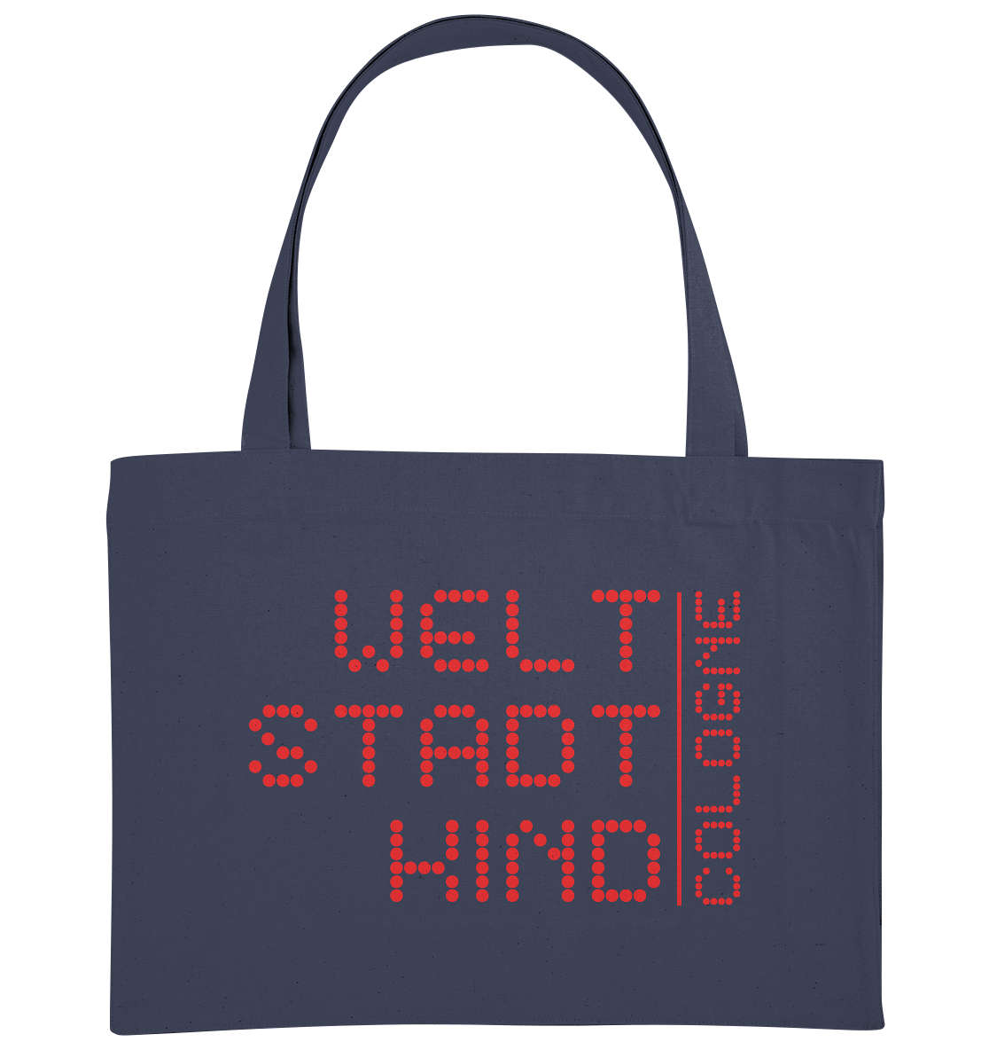 WSK CGN red - Organic Shopping-Bag