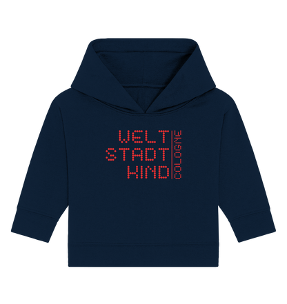 WSK CGN red - Baby Organic Hoodie