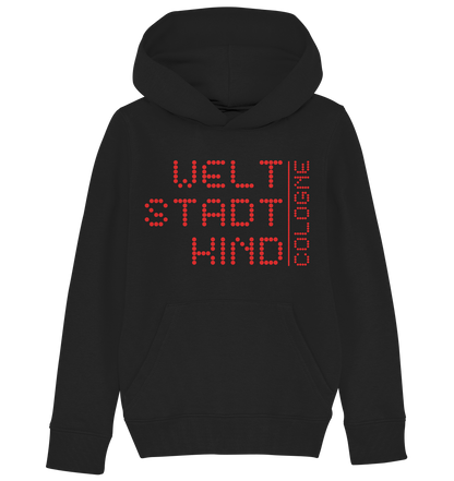WSK CGN red - Kids Organic Hoodie