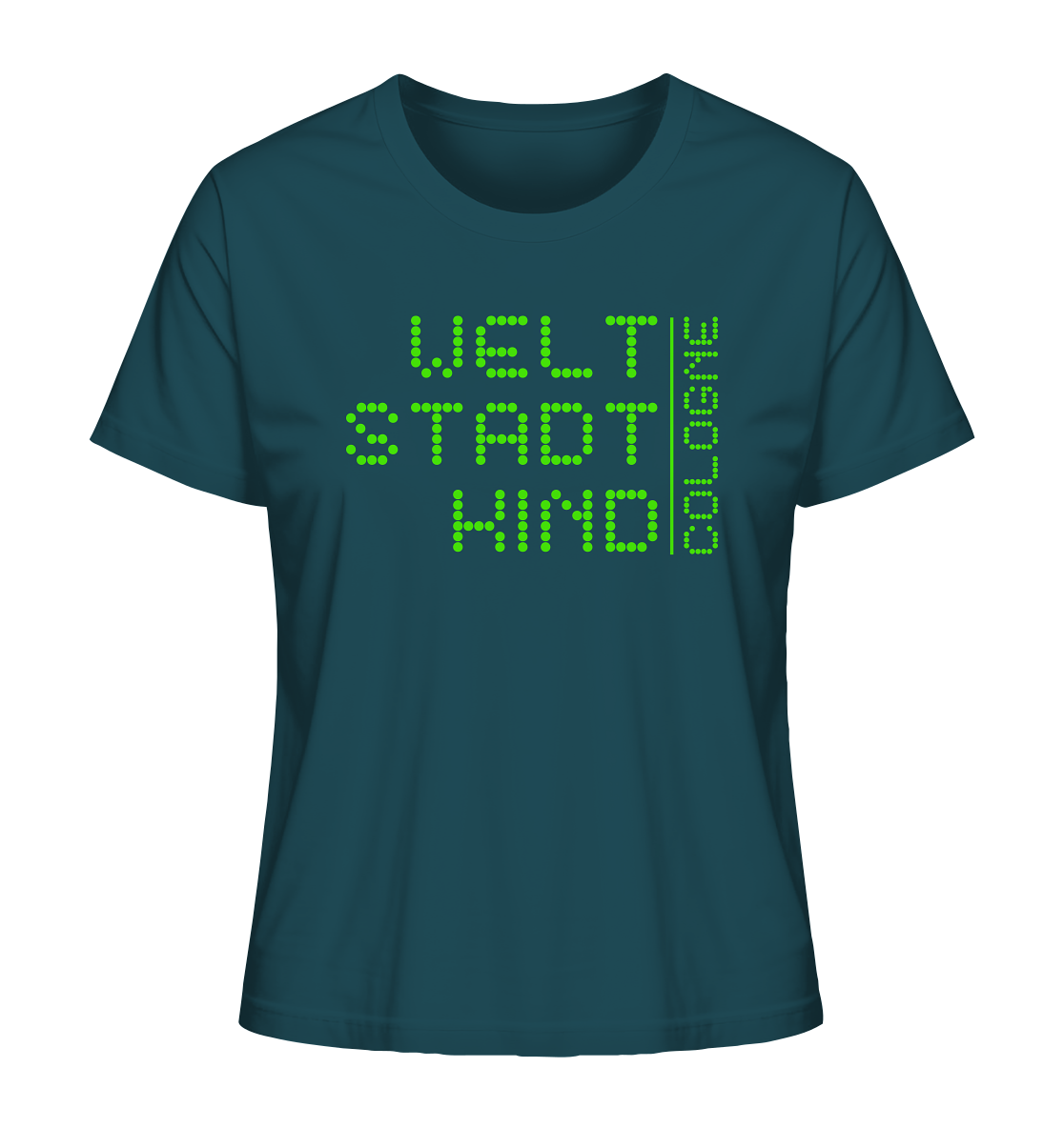 WSK CGN green - Ladies Organic Shirt