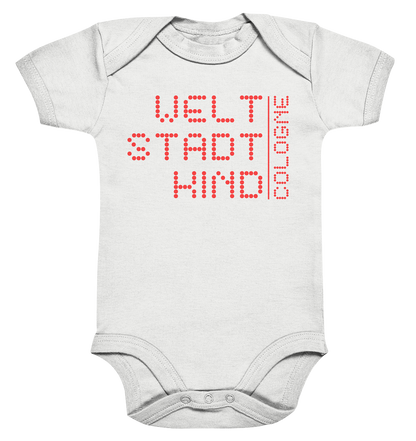 WSK CGN red - Organic Baby Bodysuite