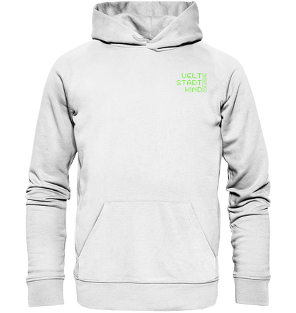 WSK CGN green - Organic Hoodie