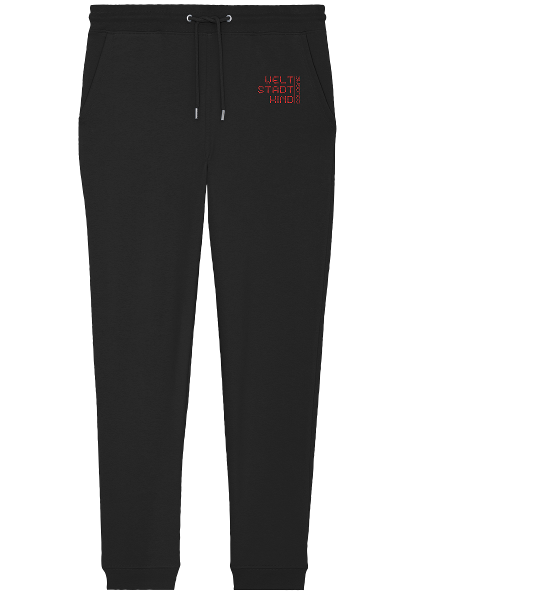 WSK CGN red - Organic Jogger Pants