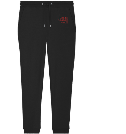 WSK CGN red - Organic Jogger Pants